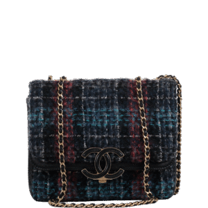 Chanel CC Tweed Flap Bag