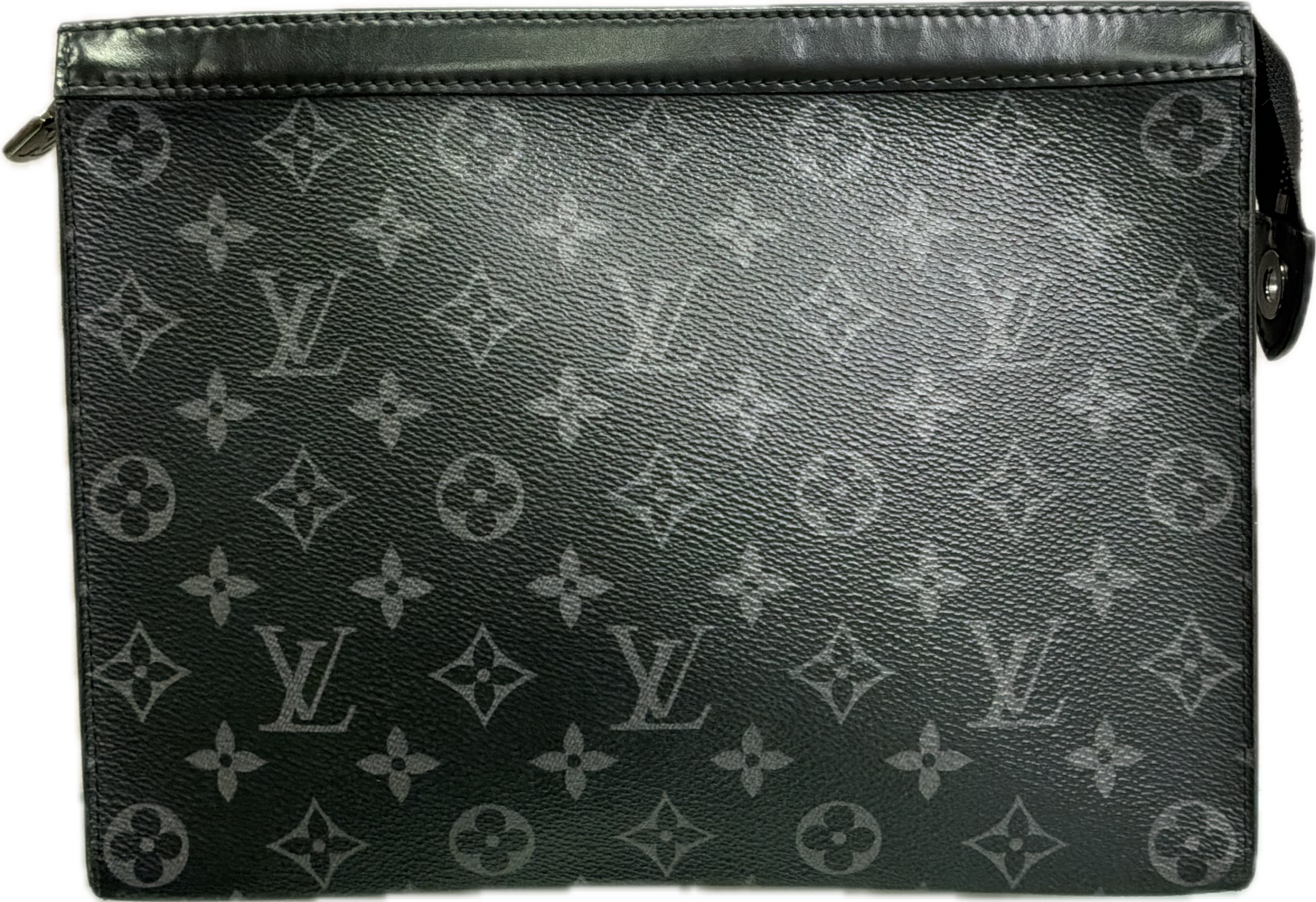 Louis Vuitton Pochette Voyage MM Monogram Eclipse Clutch