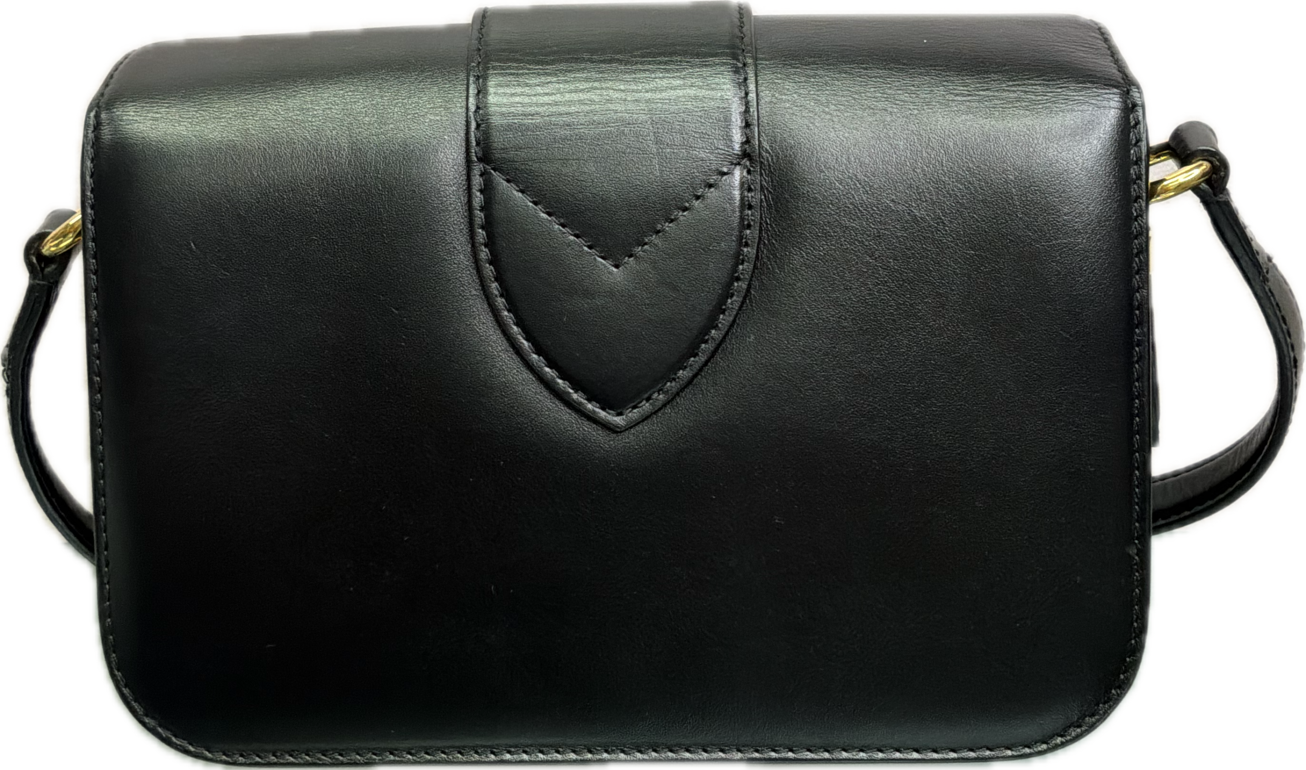 Louis Vuitton Pont 9 Black Smooth Calfskin Crossbody Bag - Image 2