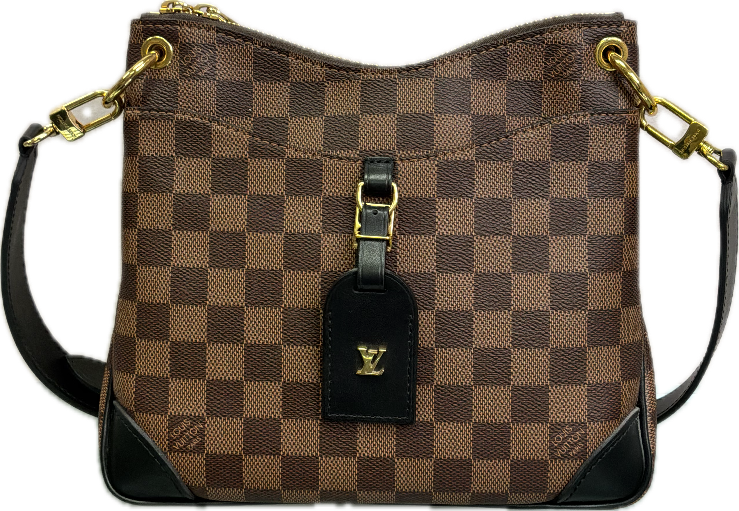 Louis Vuitton Odeon NM Damier Ebene Crossbody Handbag