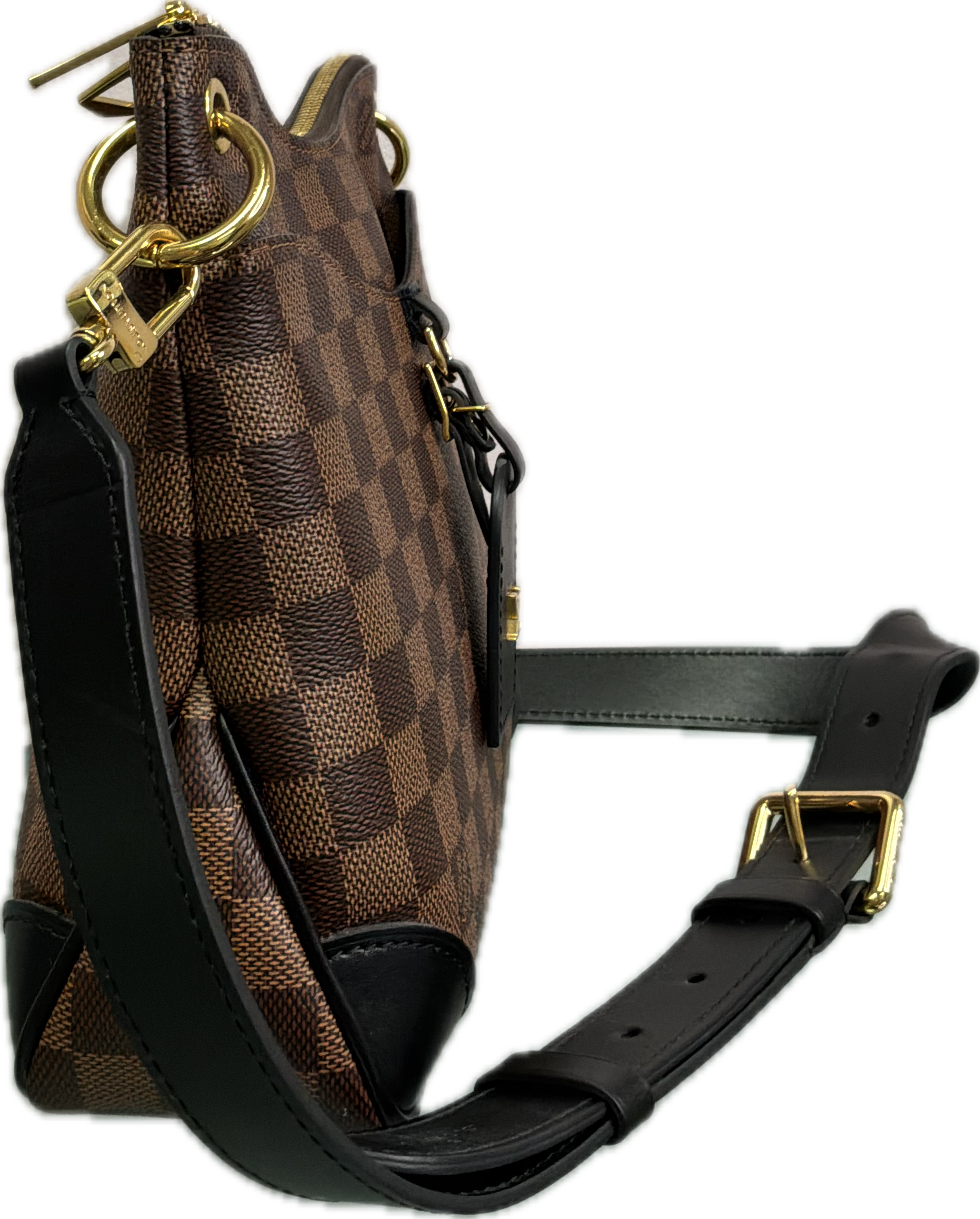 Louis Vuitton Odeon NM Damier Ebene Crossbody Handbag - Image 3
