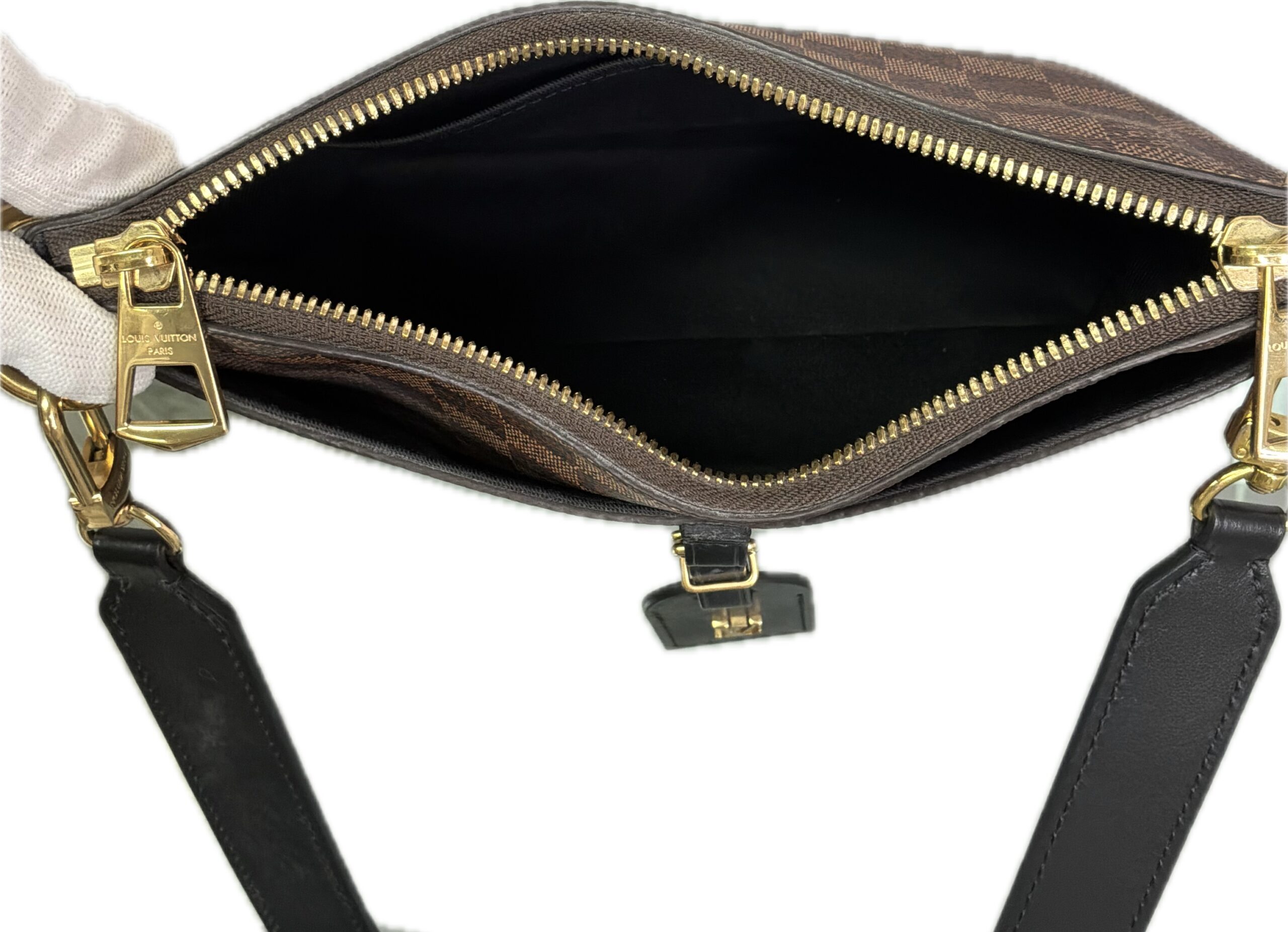 Louis Vuitton Odeon NM Damier Ebene Crossbody Handbag - Image 5