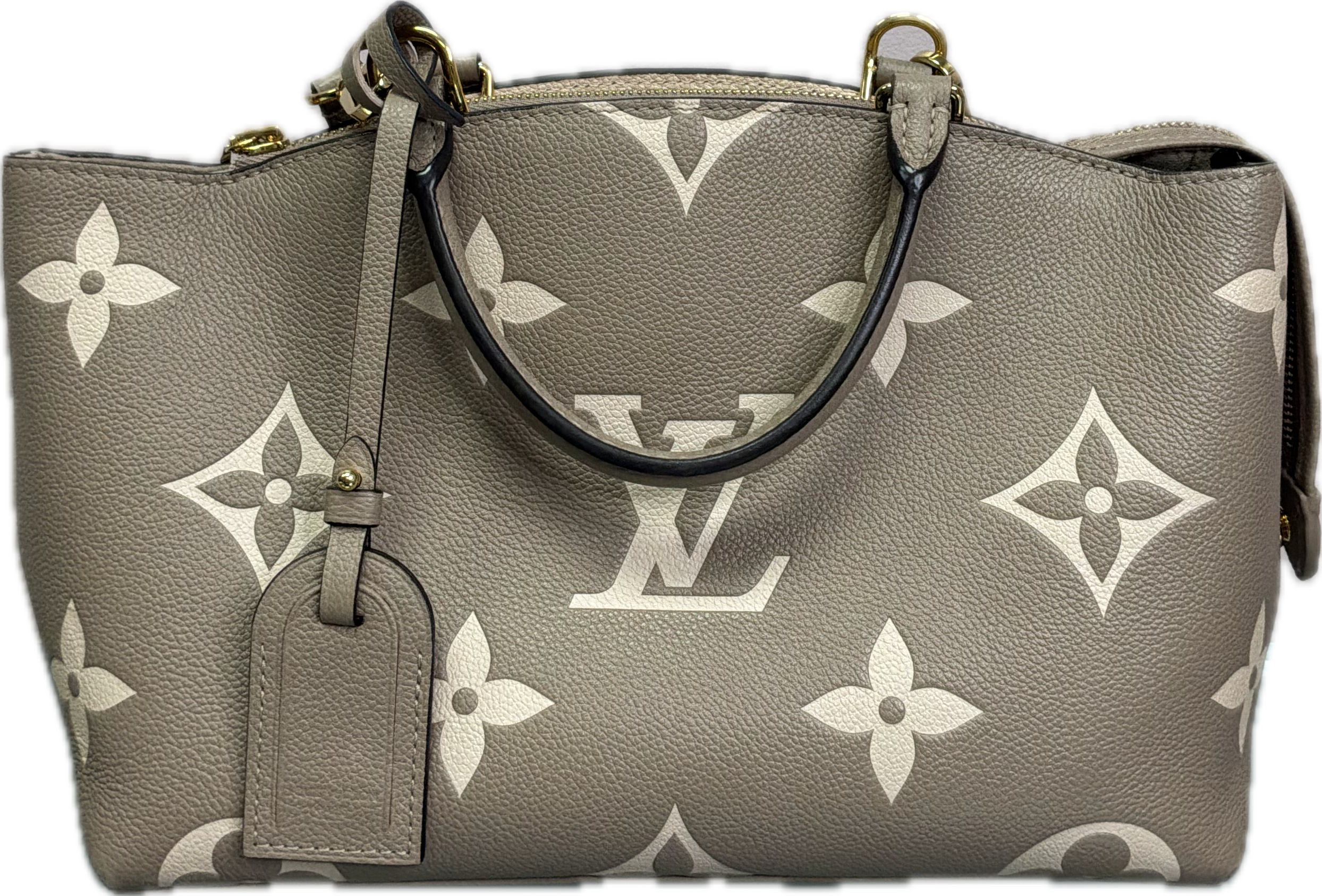 Louis Vuitton Petite Palais Bicolor Monogram Empreinte Leather – Cream/Beige