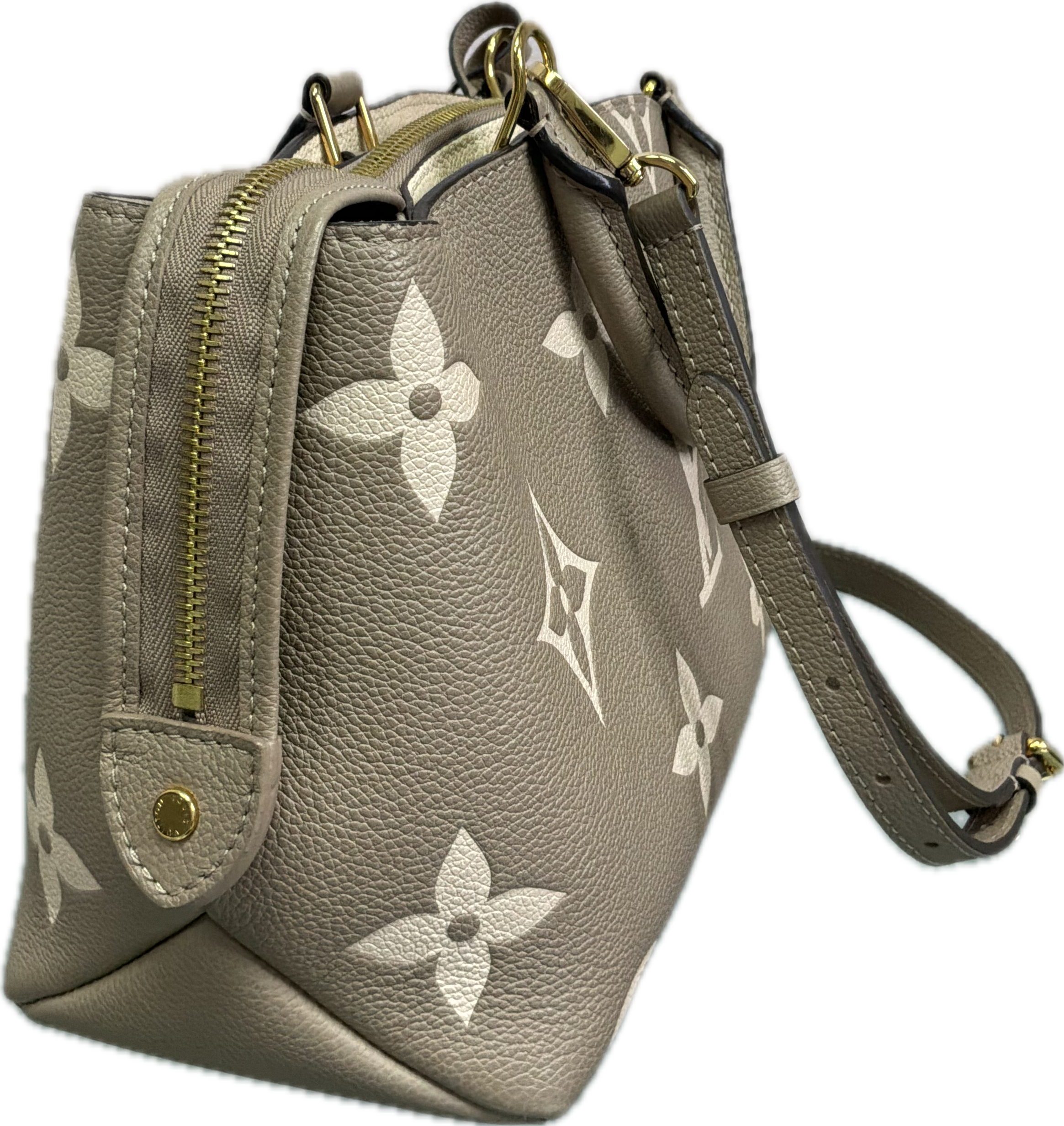 Louis Vuitton Petite Palais Bicolor Monogram Empreinte Leather – Cream/Beige - Image 5