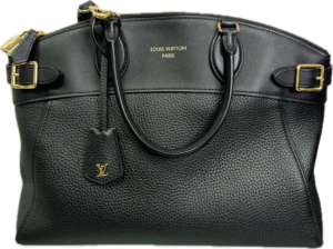 Louis Vuitton Vendôme MM Black Leather 2-Way Handbag