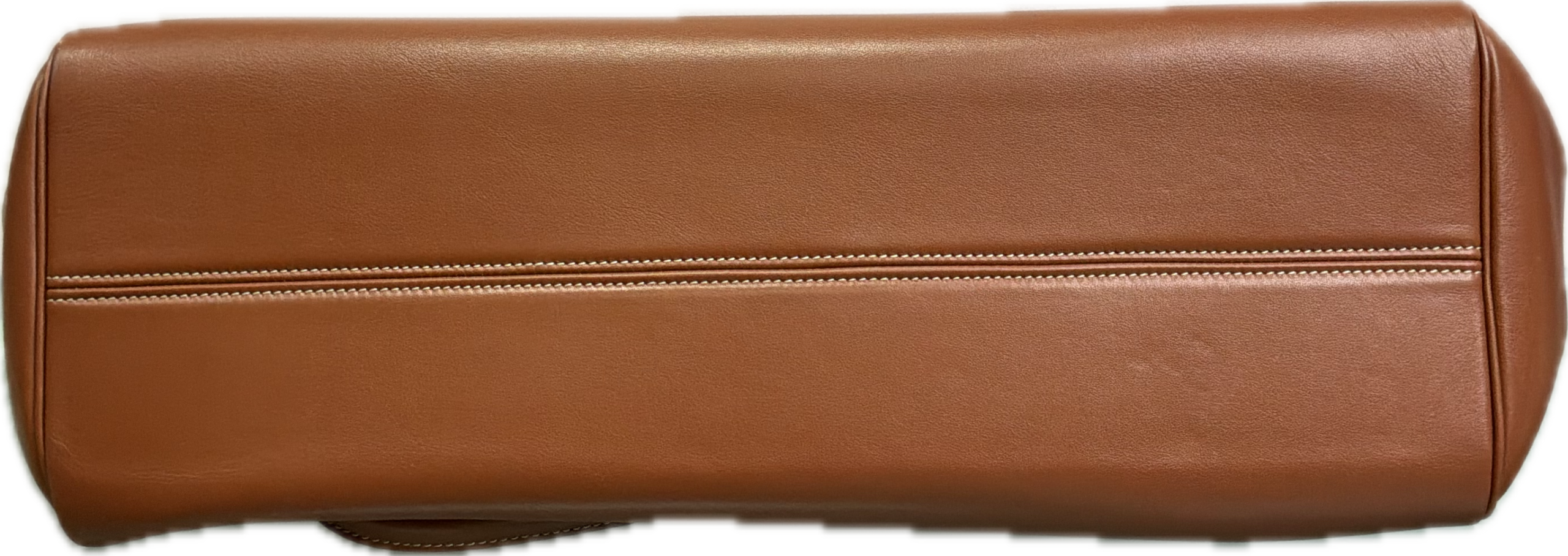 Celine Cuir Cabas Tote Brown Smooth Leather - Image 3