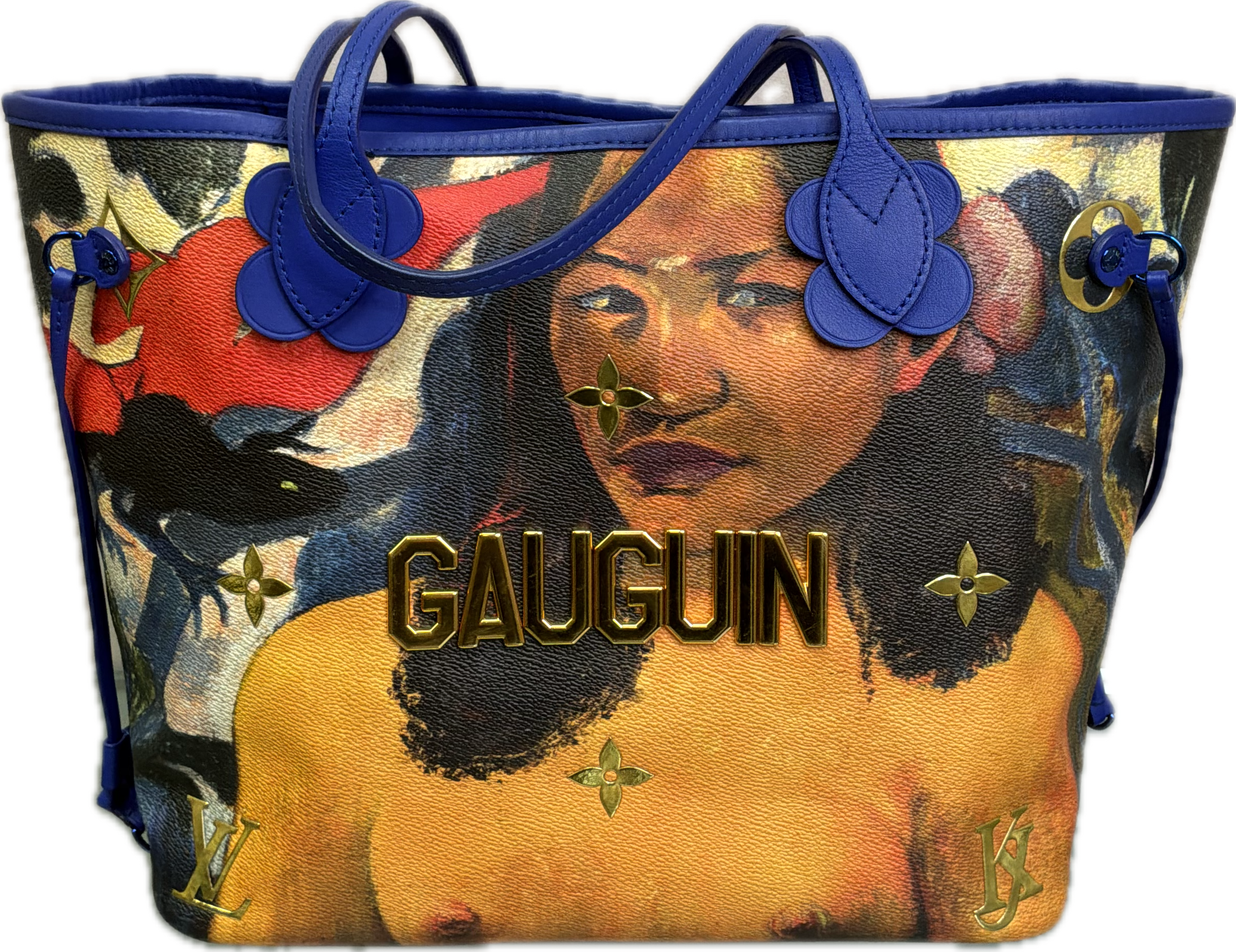 Louis Vuitton x Jeff Koons Masters Gauguin Neverfull MM with Pouch – Limited Edition
