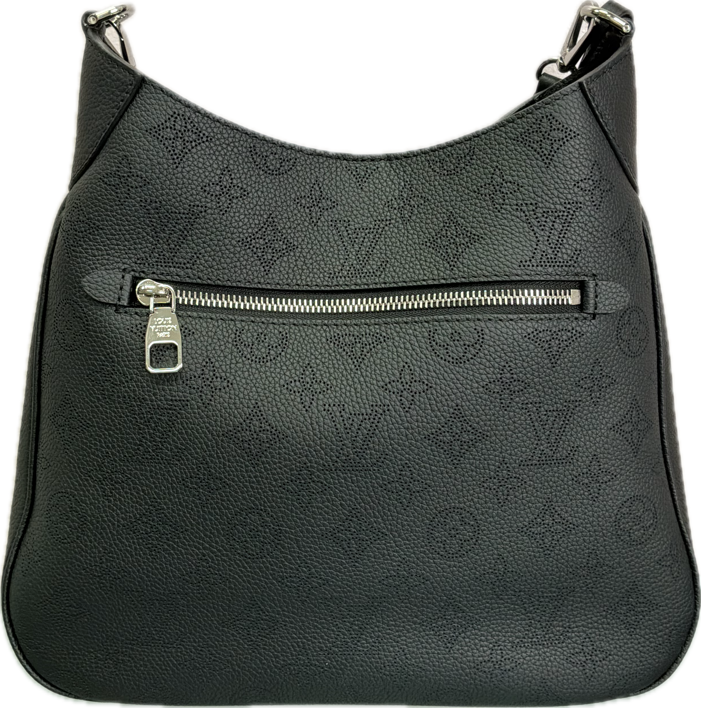 Louis Vuitton All Around MM Black Mahina Leather Crossbody Bag - Image 2