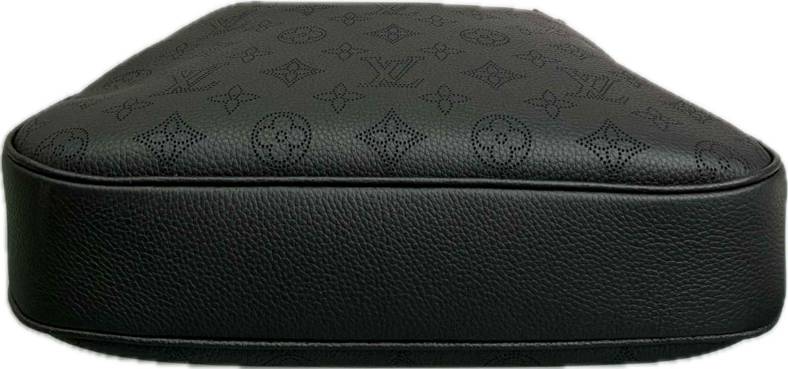 Louis Vuitton All Around MM Black Mahina Leather Crossbody Bag - Image 5