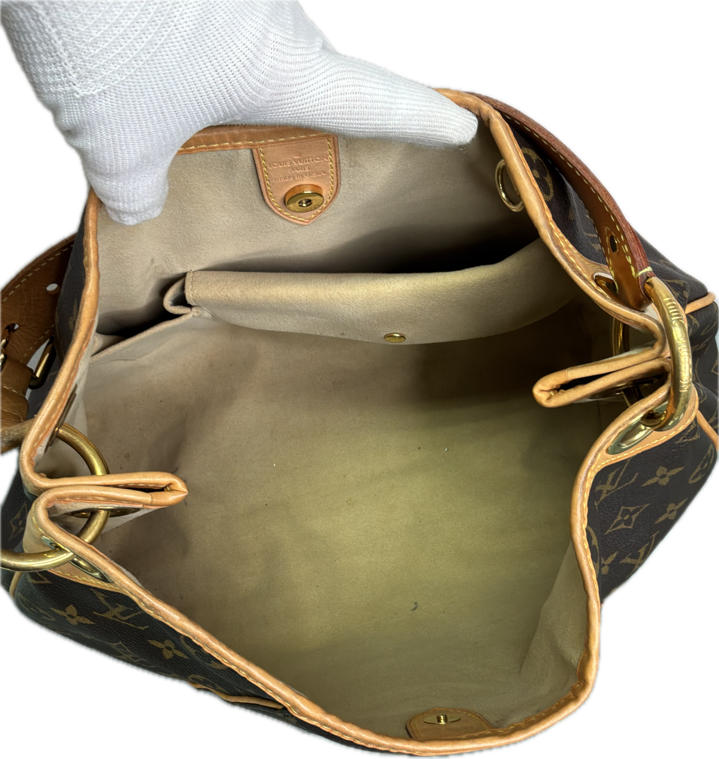Louis Vuitton Galliera PM Monogram Canvas Shoulder Bag - Image 6