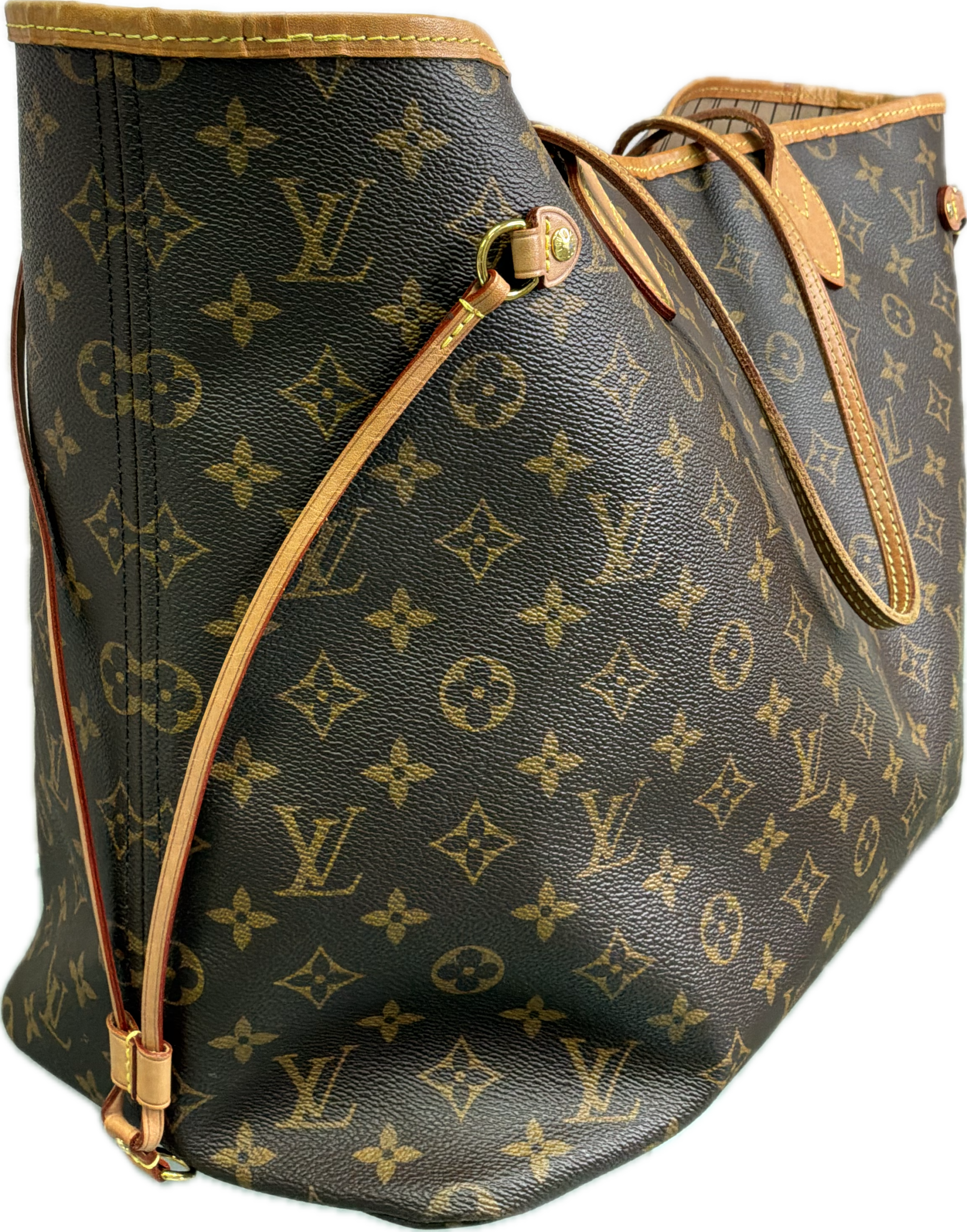 Louis Vuitton Neverfull GM Monogram Canvas Tote Bag - Image 2