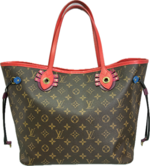 Louis Vuitton Neverfull MM Monogram Totem Limited Edition Tote Bag