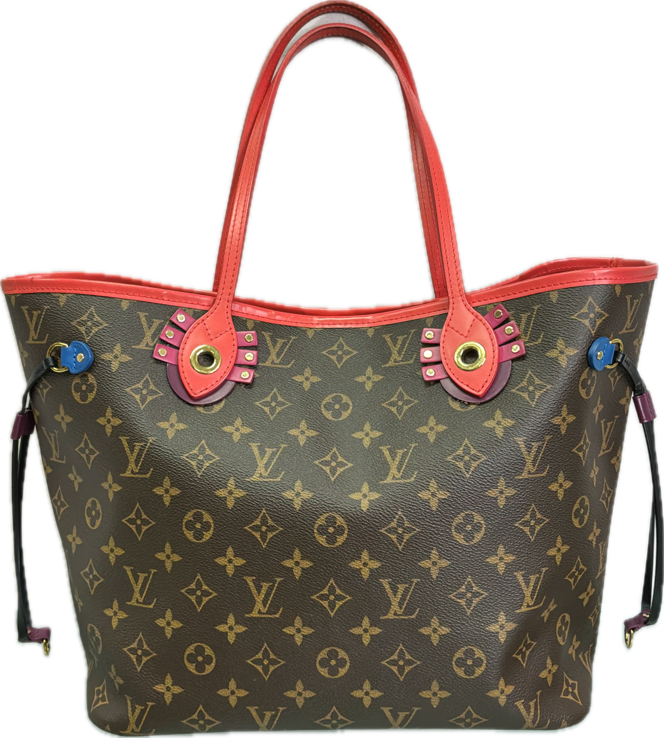Louis Vuitton Neverfull MM Monogram Totem Limited Edition Tote Bag