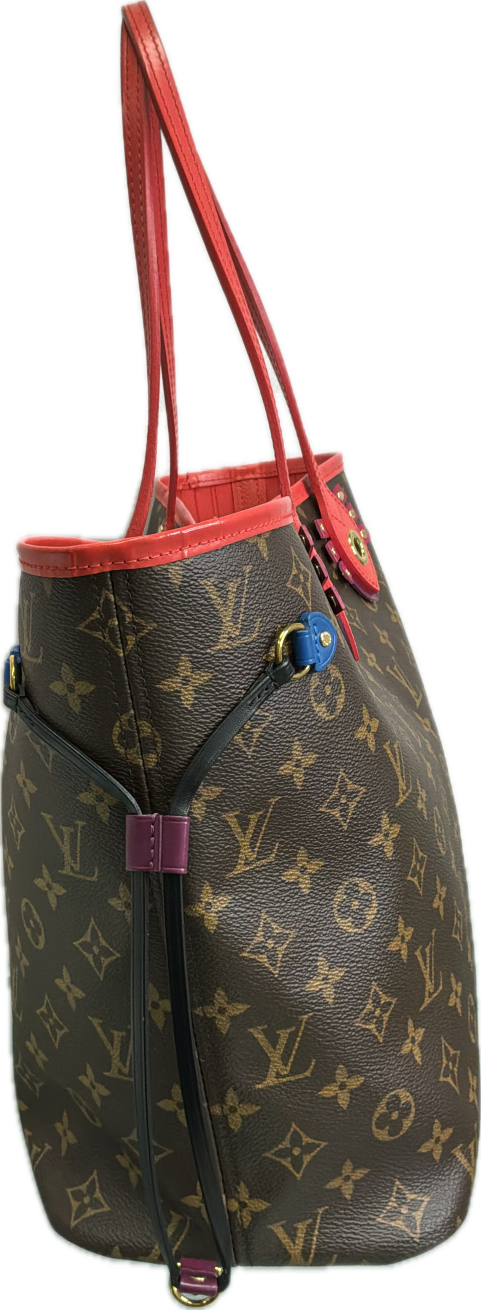 Louis Vuitton Neverfull MM Monogram Totem Limited Edition Tote Bag - Image 2